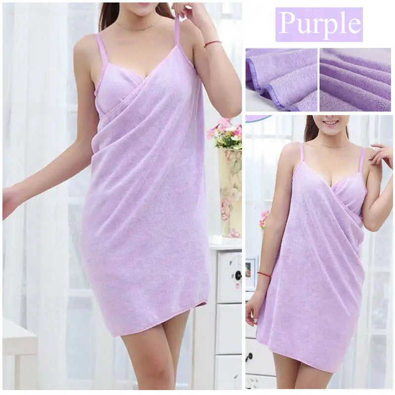 2019 New Home Textile Towel Women Robes Bath Wearable Towel Dress Womens Lady Fast Drying Beach Spa Magical Nightwear Sleeping