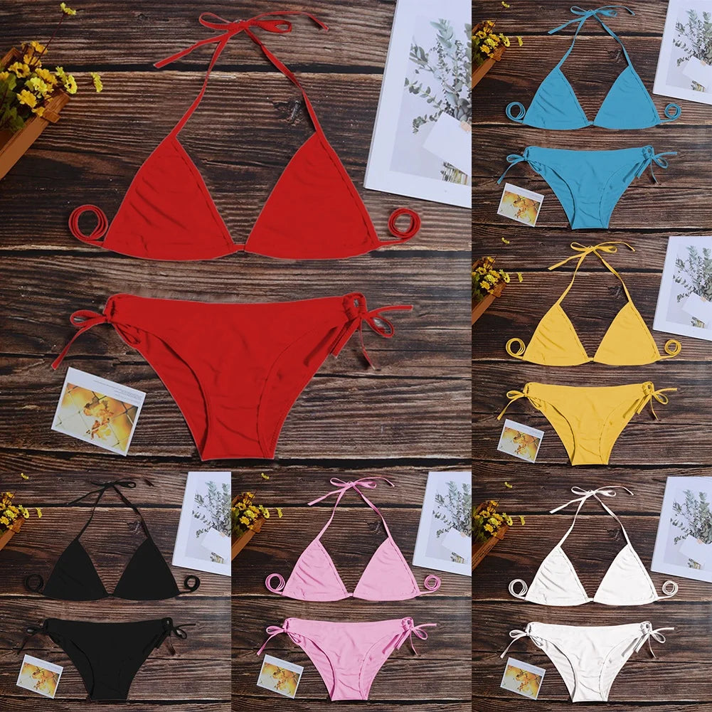 Affordable Bikini Set Women Bikini Set Thong Women Bikini Set Brazilian Swimwear Sexy Swimsuit Summer For Women