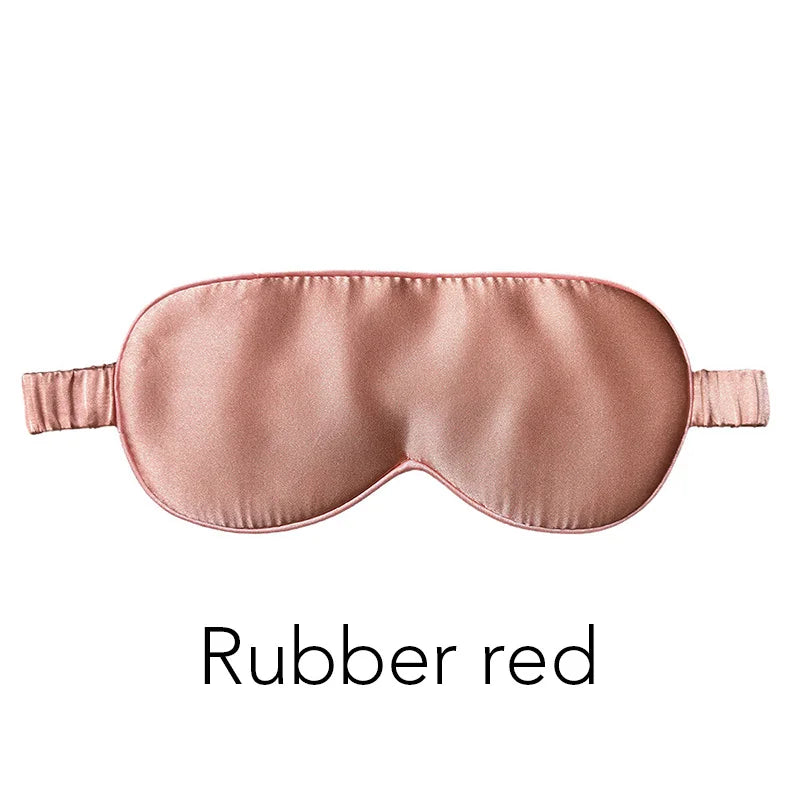 100% Mulberry Silk Sleep Mask for Man and Woman Eye Cover Large Blindfold for Total Blackout Size 20X8.5cm