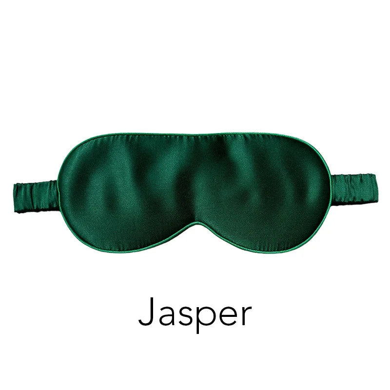 100% Mulberry Silk Sleep Mask for Man and Woman Eye Cover Large Blindfold for Total Blackout Size 20X8.5cm